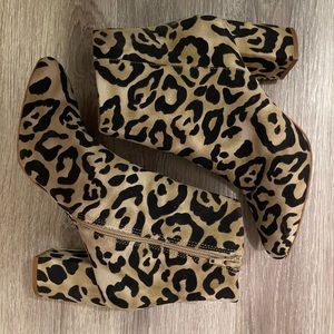 Band of the Free “Andrea” Leopard Booties